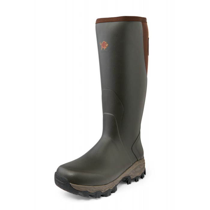 Kalosze Gateway1 Moor Country 18" 3mm side-zip Dark Brown